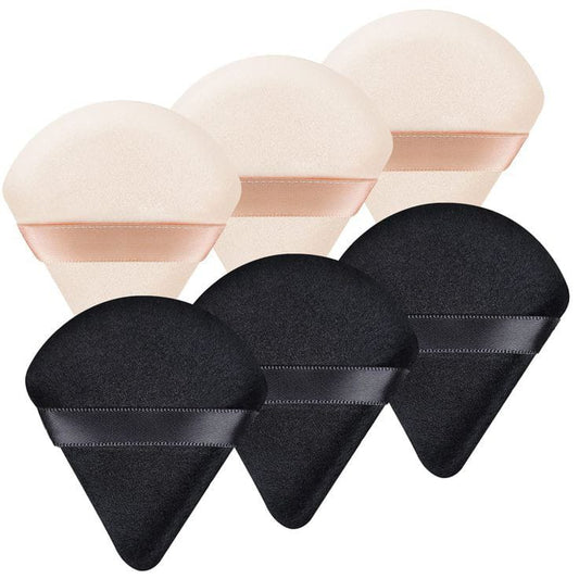 Triangle Powder Puff Face Makeup Sponge Soft Velvet Cosmetic Puff Blender Beauty Foundation Sponge Make Up Accessories