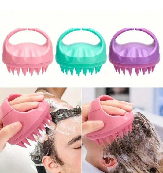 Hair Scalp Massager Shampoo Brush Silicone Head Washer Brush Handheld Shower Scalp Scrubber